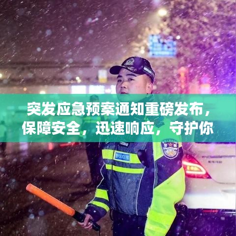 突发应急预案通知重磅发布,保障安全,迅速响应,守护你我他!